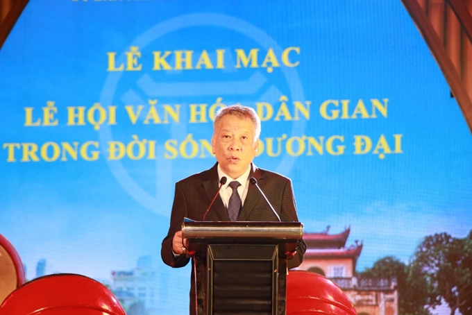 Khai mạc Lễ hội văn hóa dân gian trong đời sống đương đại Hà Nội 2020