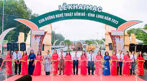 Khai mạc 'Con đường nghệ thuật Gốm đỏ Vĩnh Long'