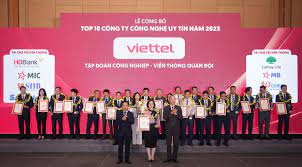 Viettel được vinh danh là công ty CNTT-VT uy tín nhất Việt Nam