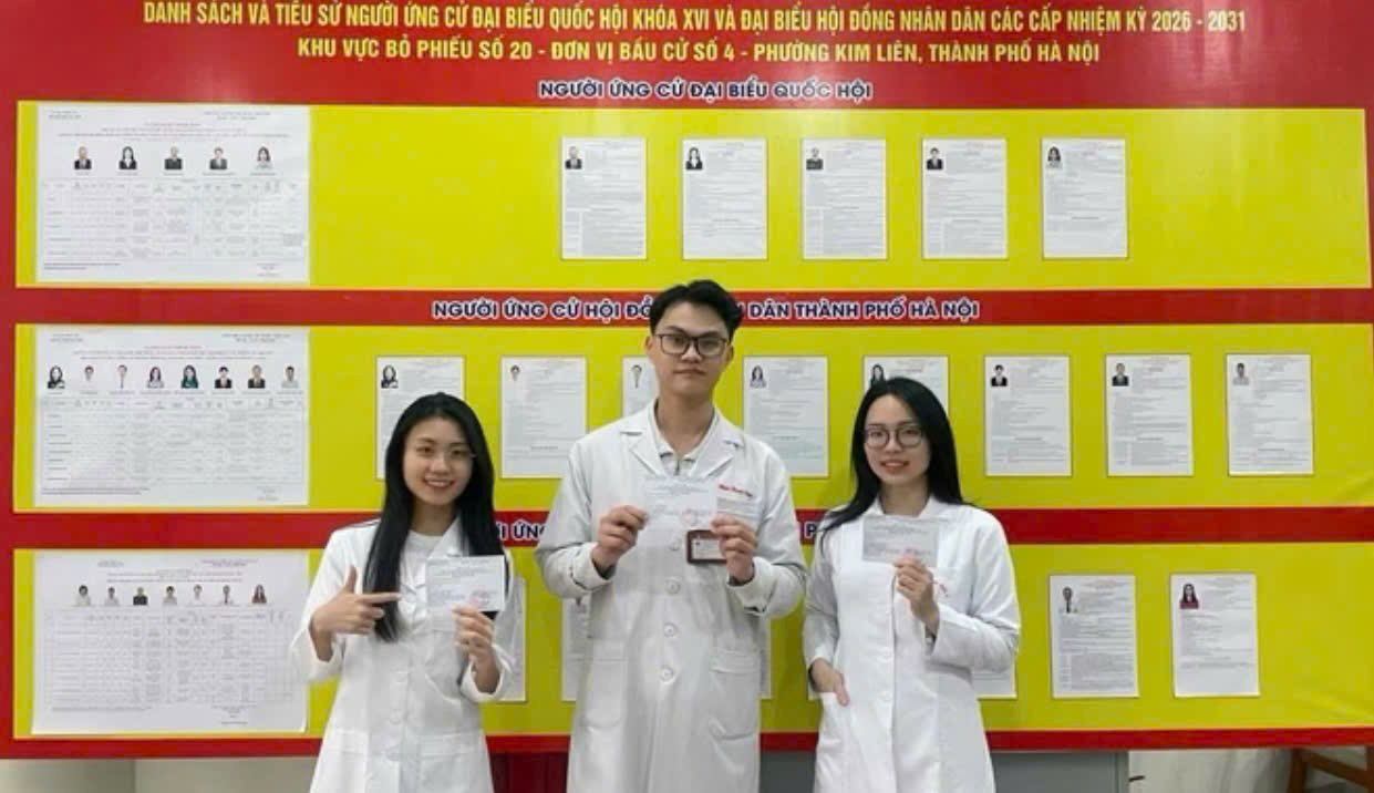 Kỳ vọng của bác sĩ tương lai trước ngày bầu cử Quốc hội khóa XVI